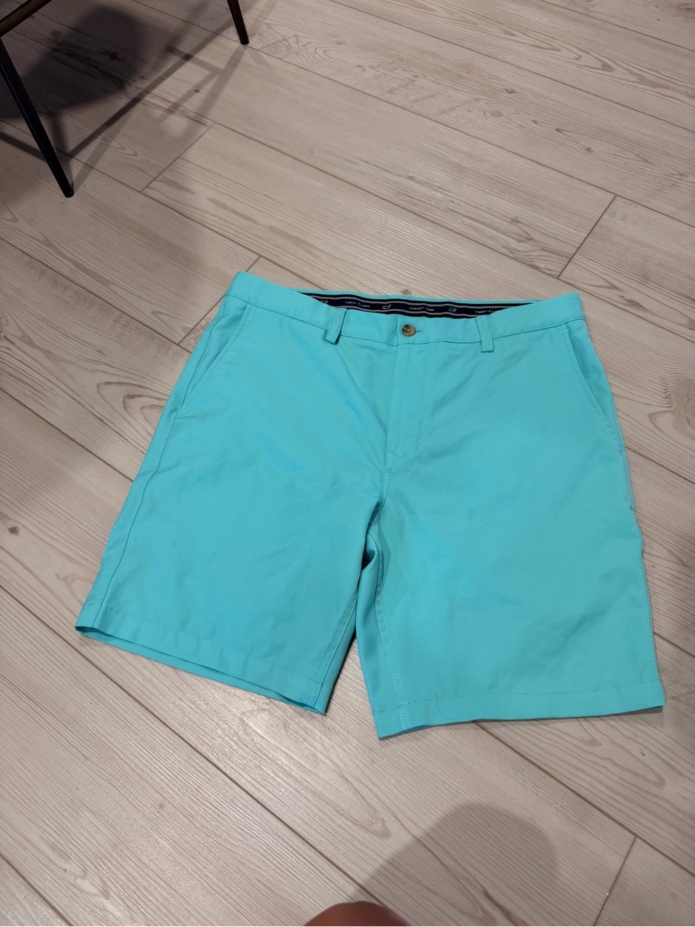 Vineyard Vines Aquamarine Flat Front Men's Shorts